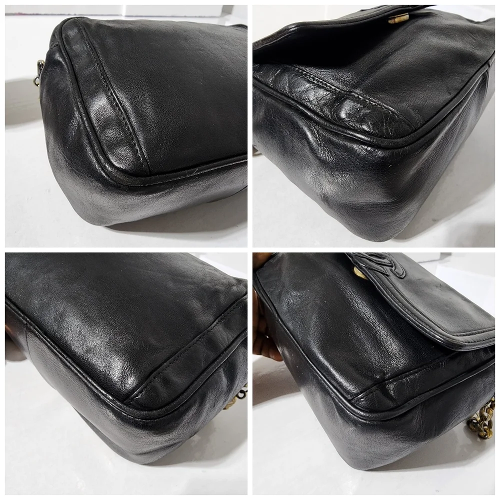 Chanel Lambskin Vintage Mini Fringe Camera Bag Black - Picture 14 of 15